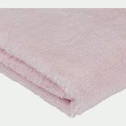 Drap de douche en coton peigné - rose simos 70x140cm