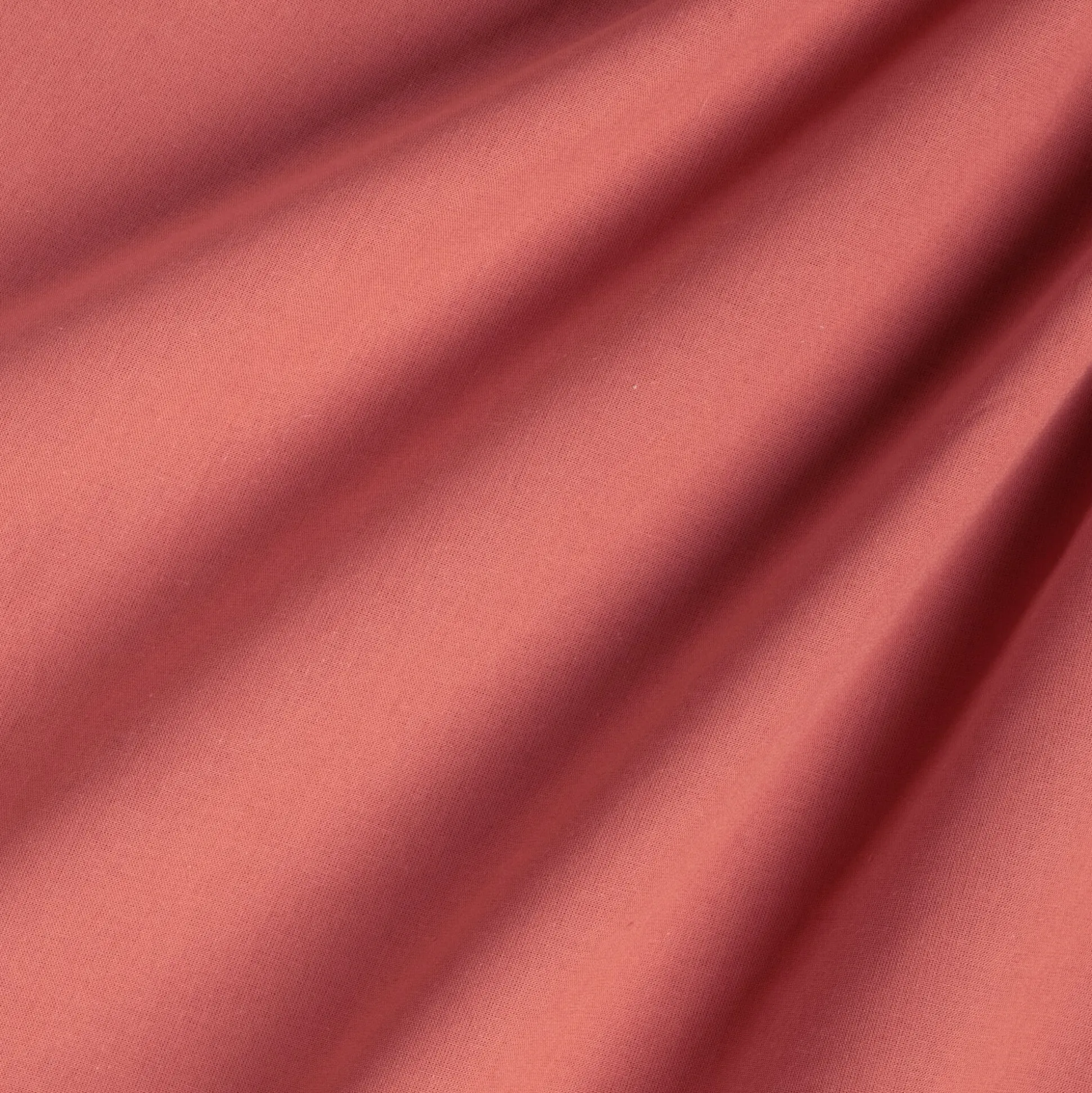 Drap housse en coton 140x200cm B30cm - rose framboise