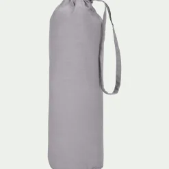 Drap housse en coton 200x200cm B30cm - gris restanque