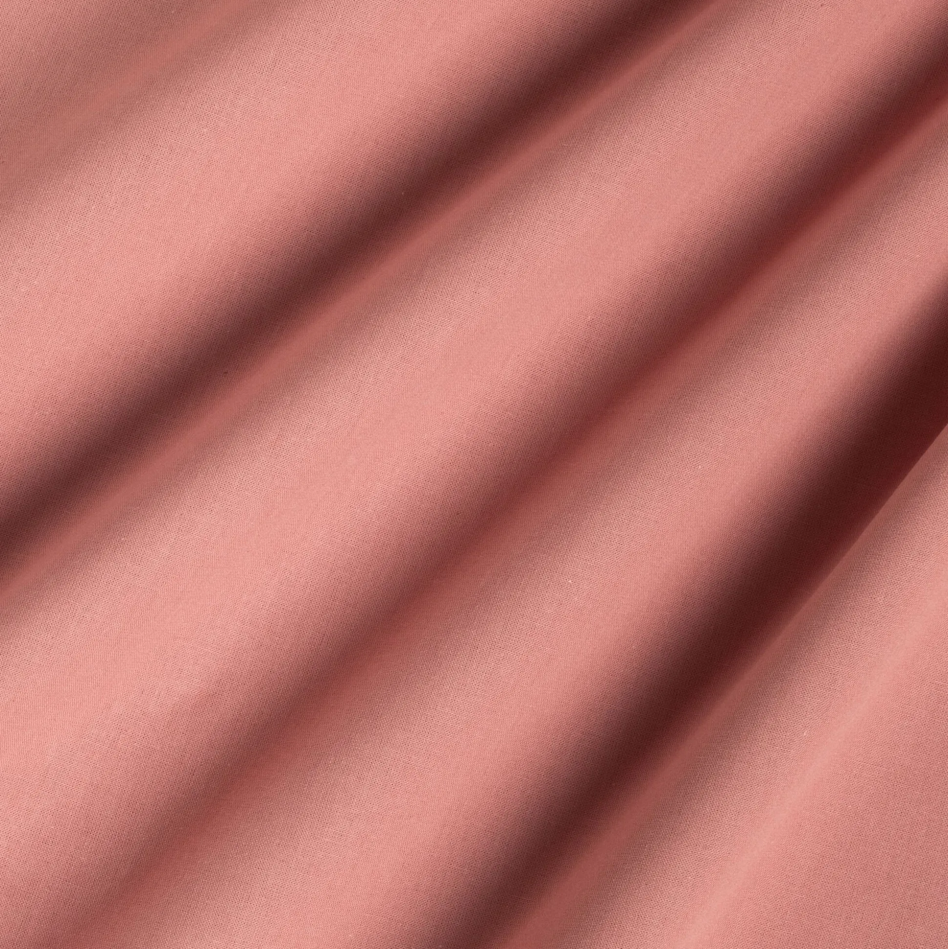 Drap housse en coton 90x200cm b25cm - rouge ricin