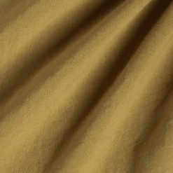 Drap housse en lin lavé 140x200cm B28cm - jaune alep