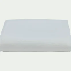 Drap plat en lin lavé 270x300cm - blanc capelan