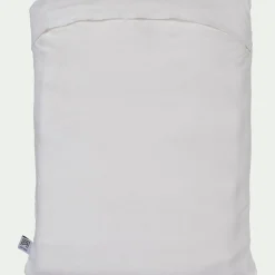 Drap plat en lin lavé 270x300cm - blanc capelan