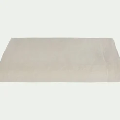 Drap plat en lin lavé 270x300cm - beige