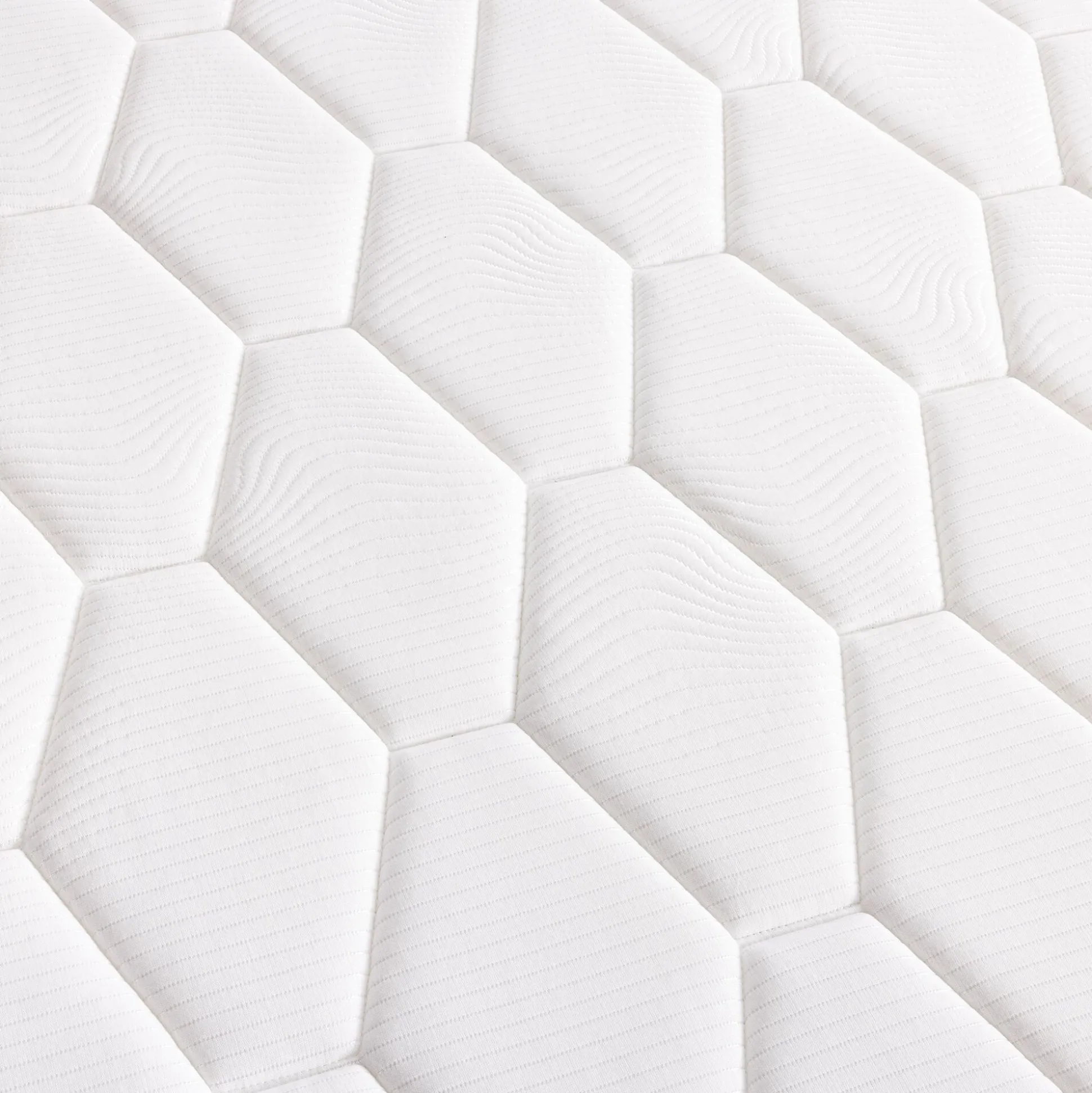 Ensemble matelas ressorts + sommier H24cm alinea 2x80x200cm - beige roucas