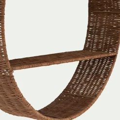 Etagère murale en rotin D55xP12cm - naturel