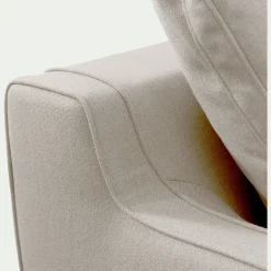 Fauteuil en tissu - gris borie