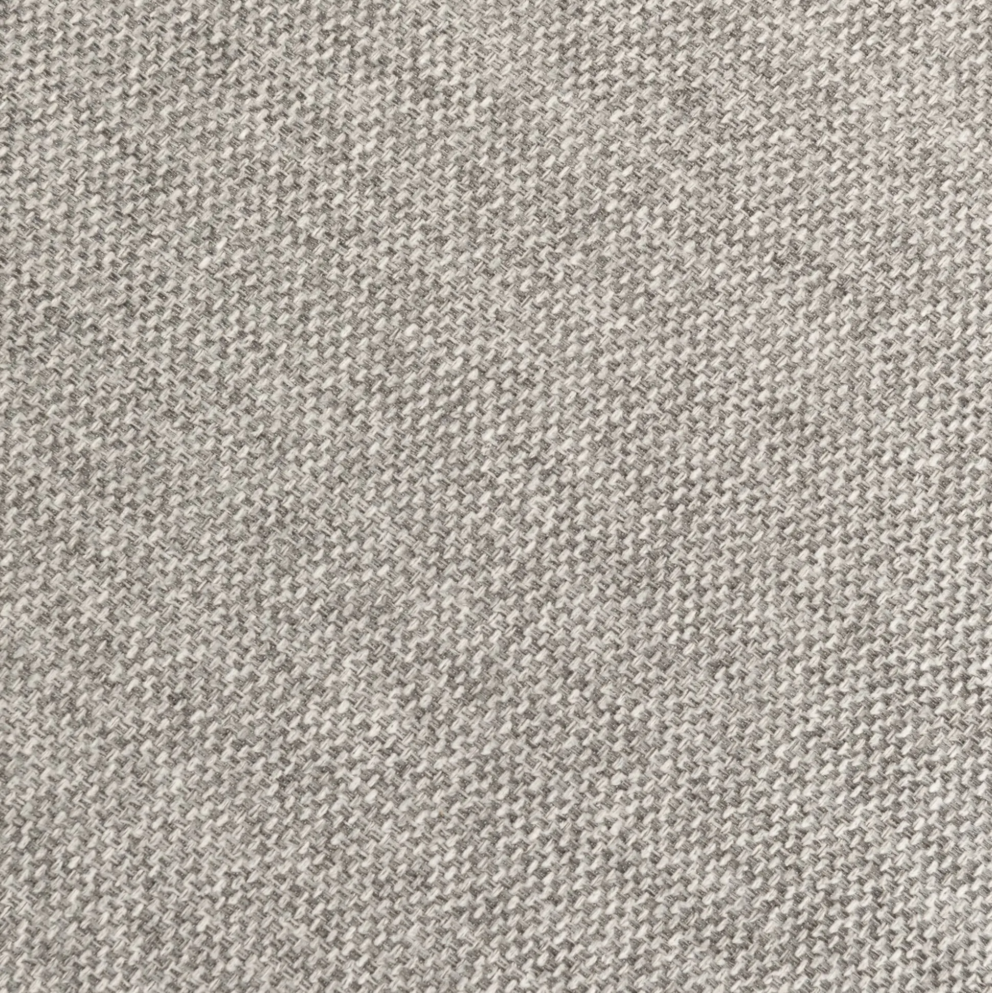 Fauteuil en tissu chiné et piétement en hévéa - gris borie