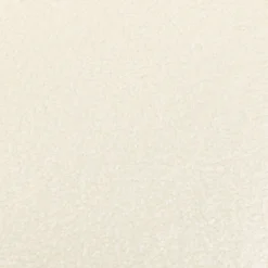 Fauteuil en tissu effet moutonné et piétement en hévéa - blanc capelan