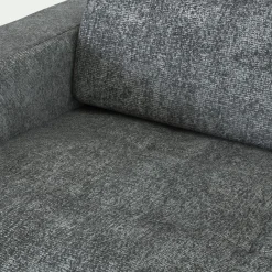 Fauteuil en tissu Genesis - gris ardoise