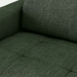 Fauteuil en tissu Monclar - vert cèdre