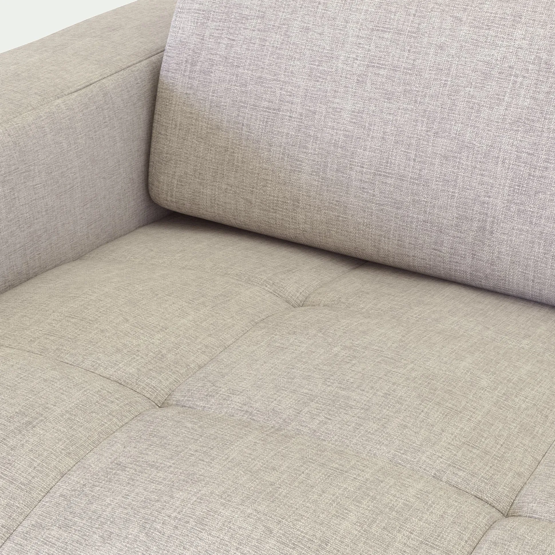 Fauteuil en tissu Monclar - beige roucas