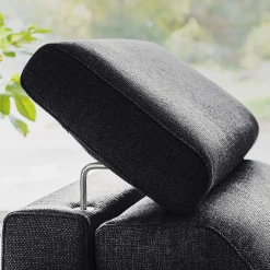 Fauteuil en tissu pop - gris