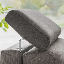 Fauteuil en tissu pop - taupe