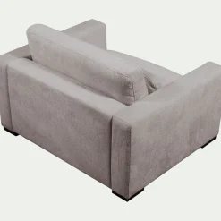 Fauteuil fixe en tissu Genesis 1,5 places - gris
