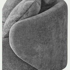 Fauteuil pivotant en tissu Genesis - gris borie