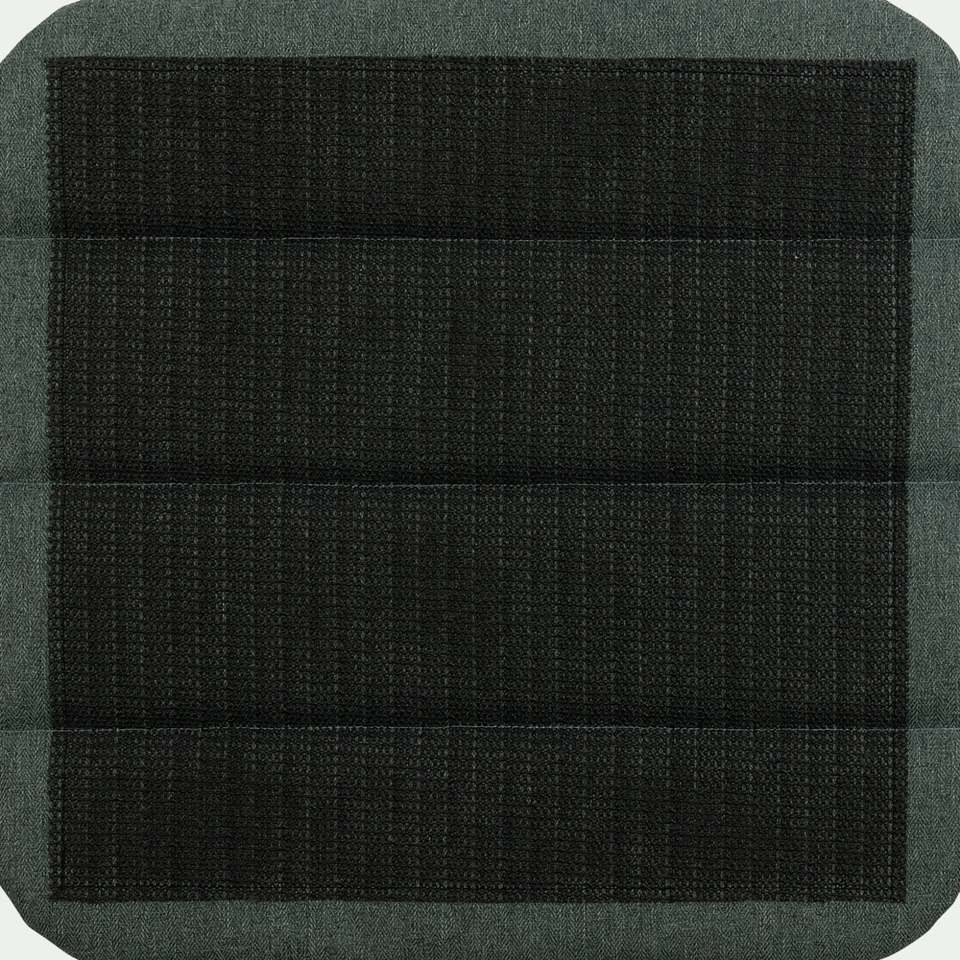 Galette de chaise indoor & outdoor en tissu déperlant - vert cèdre