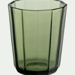 Gobelet bas en verre 25cl - vert