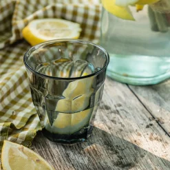 Gobelet bas en verre 25cl - gris