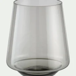 Gobelet bas en verre sodo-calcique 44cl - noir