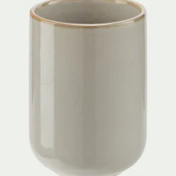 Gobelet en céramique - gris