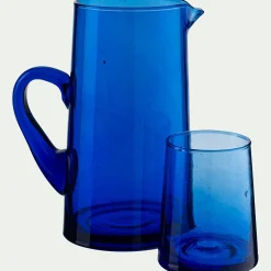 Gobelet en verre recyclé 20cl - bleu