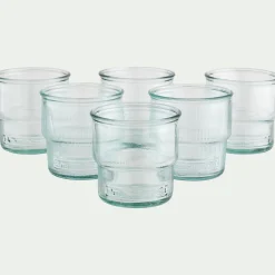 Gobelet en verre recyclé 20cl - transparent