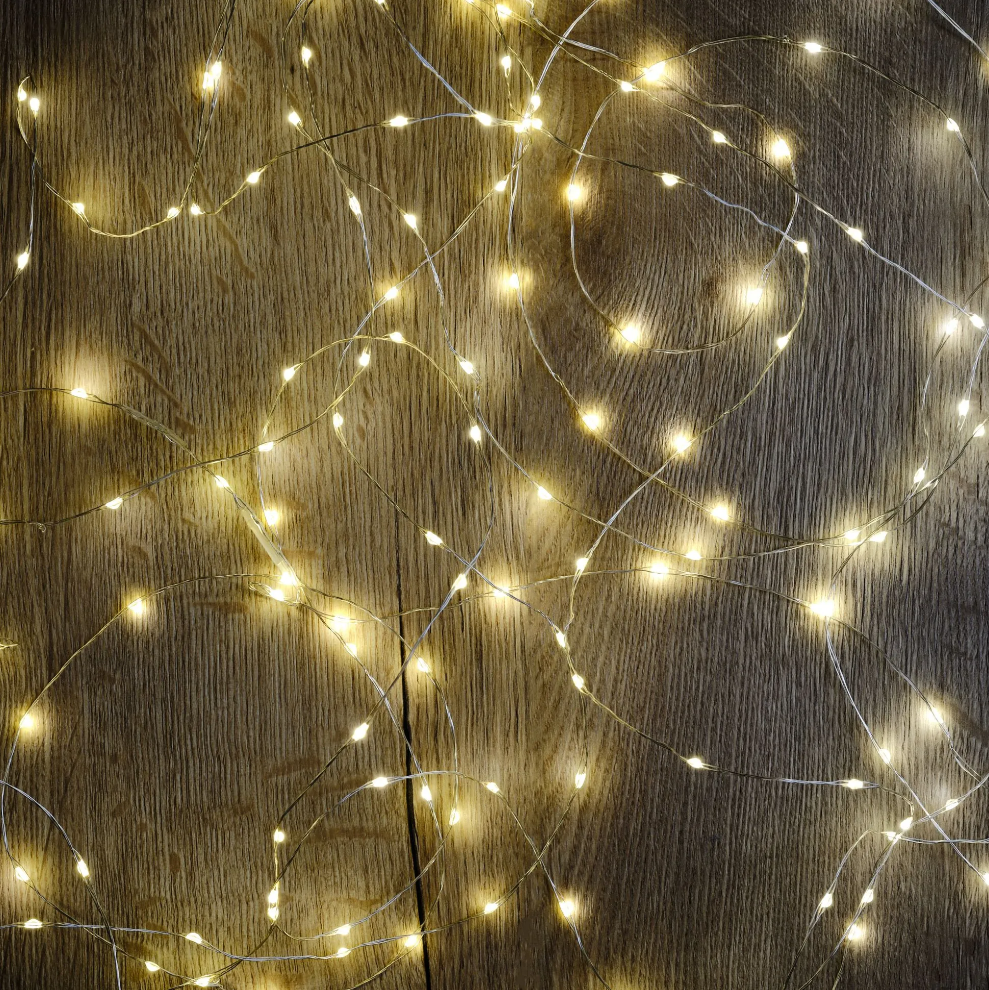 Guirlande lumineuse à gouttes L895cm - argenté