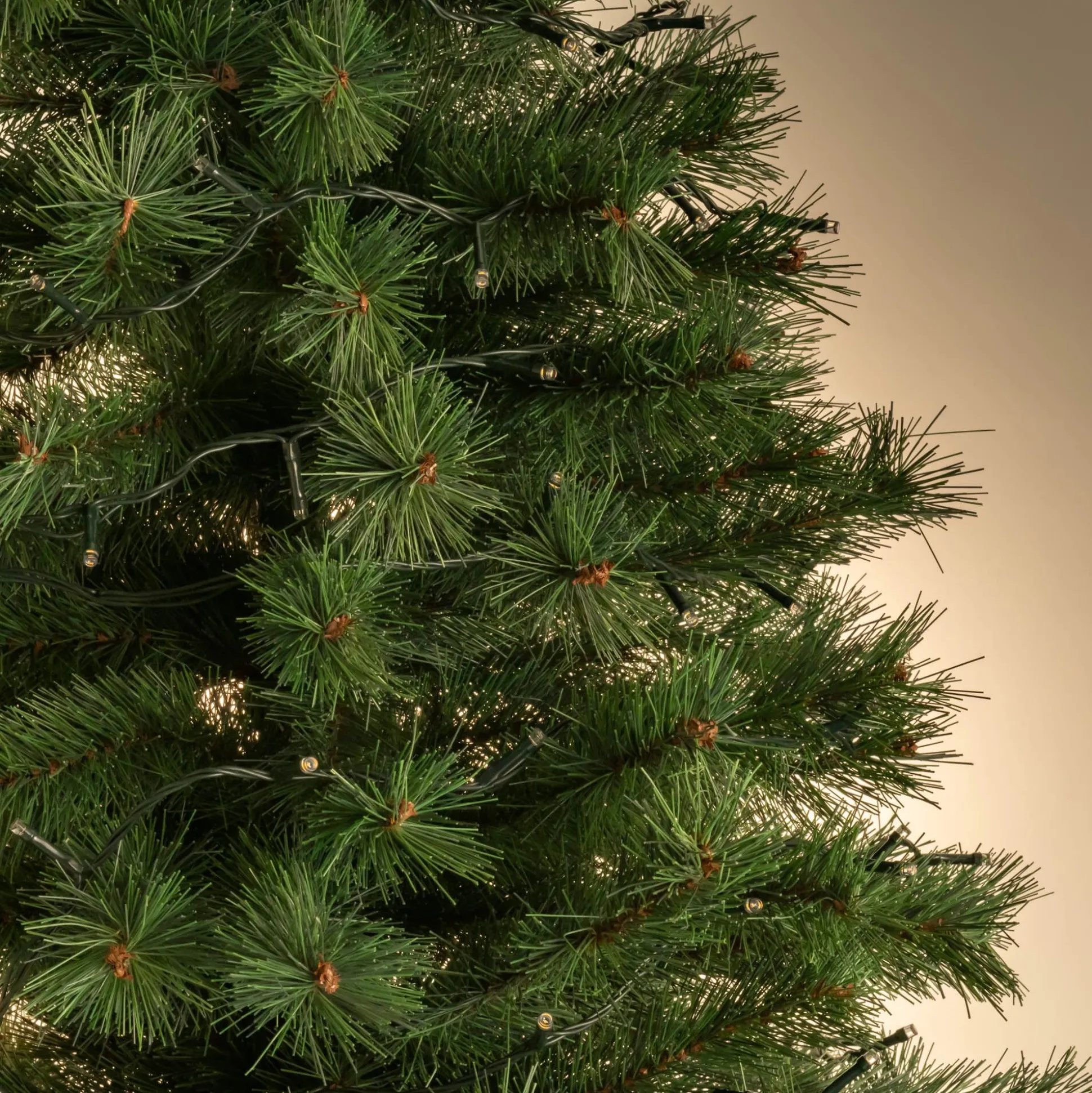 Guirlande lumineuse à gouttes L14m - doré