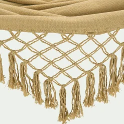 Hamac en polycoton - beige nèfle