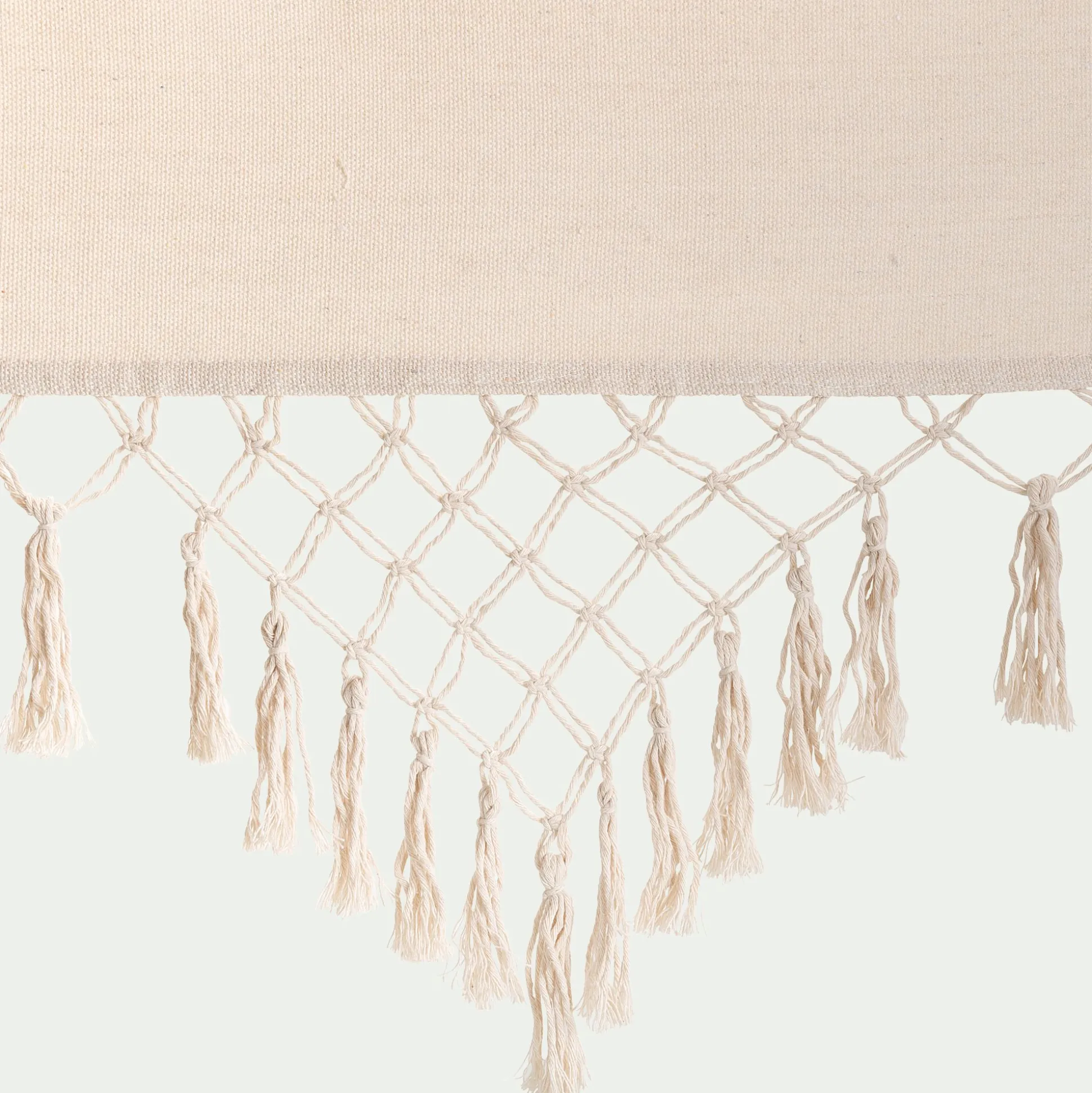 Hamac en polycoton - blanc écru