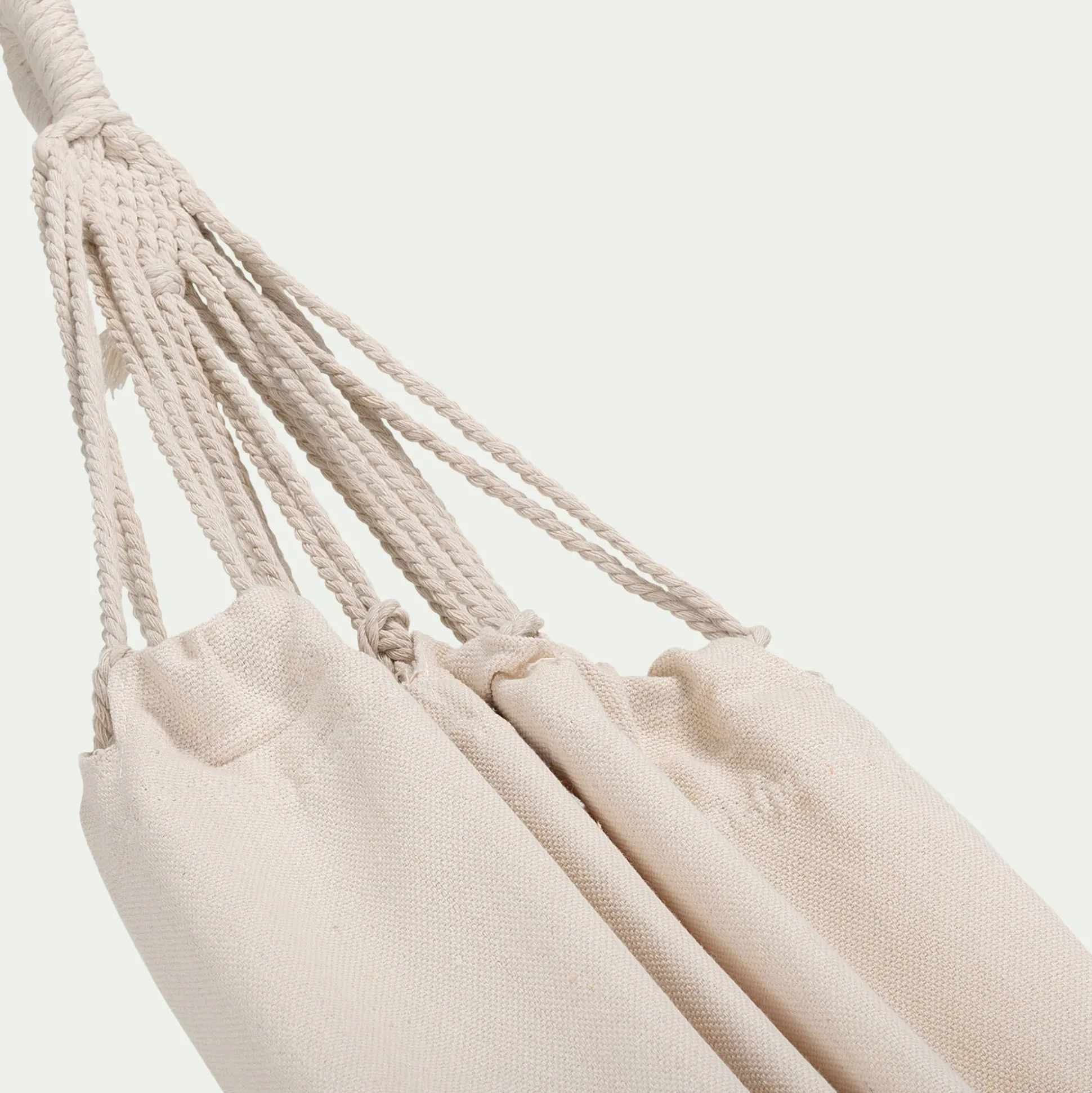 Hamac en polycoton - blanc écru