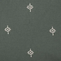 Housse de couette à motifs 240x220cm en coton - vert