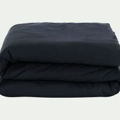 Housse de couette en coton 240x220cm - gris calabrun