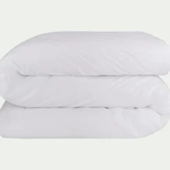 Housse de couette en coton 240x220cm - blanc