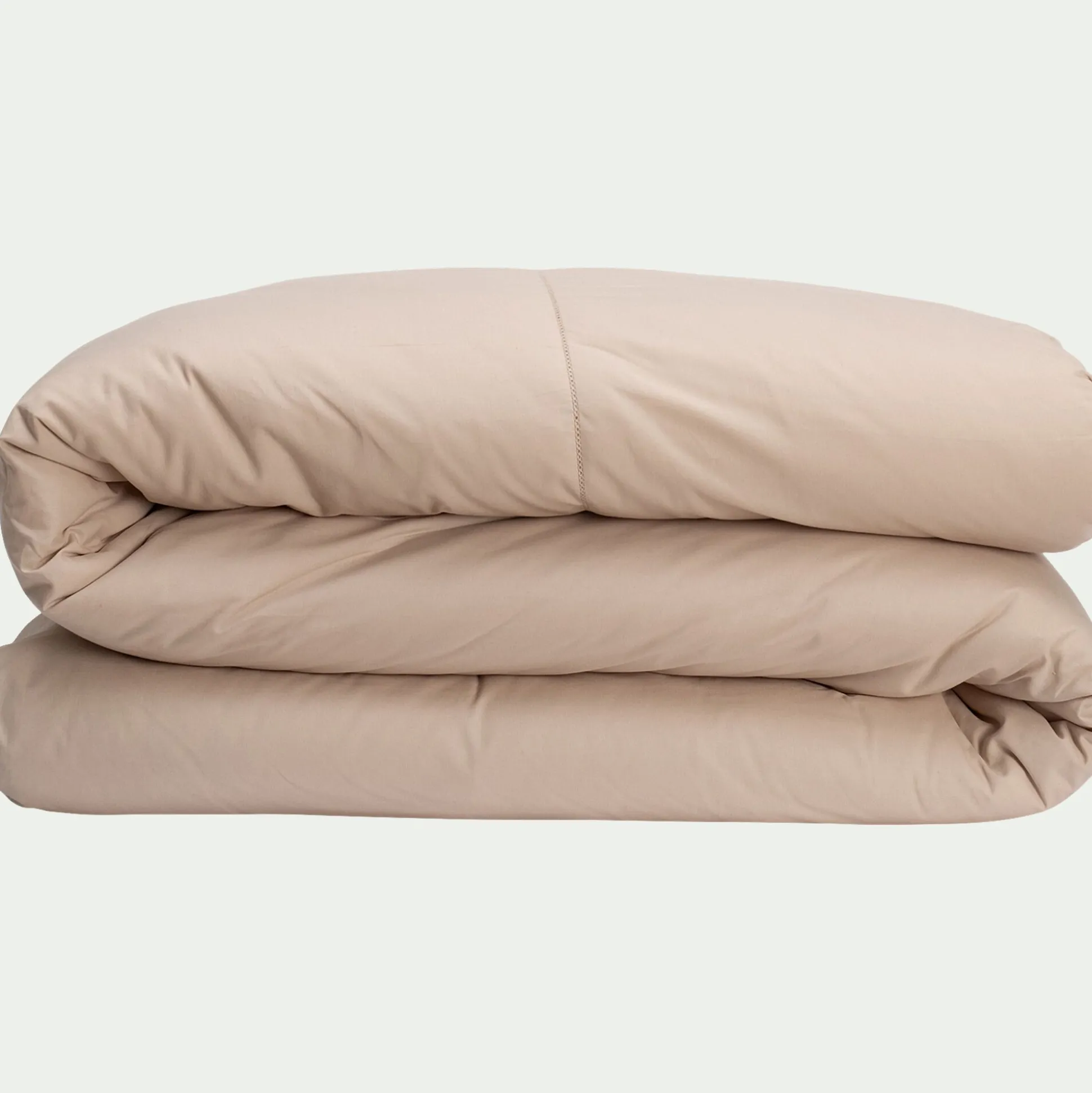 Housse de couette en coton bio 240x220cm - beige alpilles