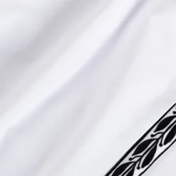 Housse de couette 260x240cm en percale de coton - blanc