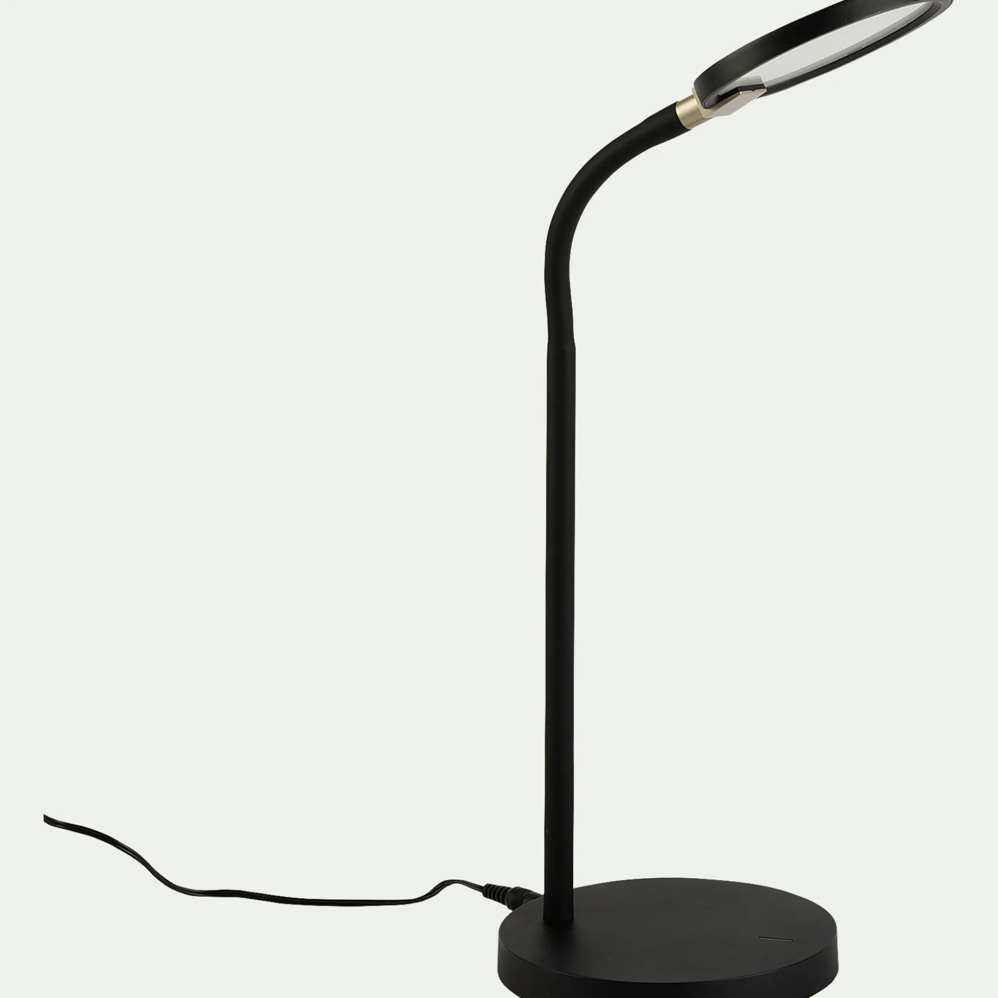 Lampe de bureau avec variateur H31,50cm - noir
