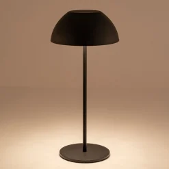 Lampe de table à poser nomade H28cm - noir