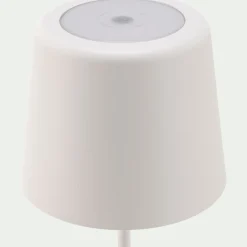 Lampe de table à poser nomade H37cm - blanc