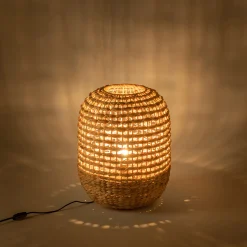 Lampe en rotin H50cm - naturel