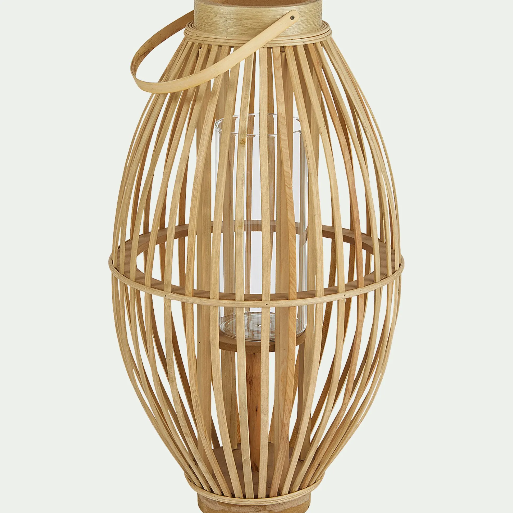 Lanterne en rotin - naturel D34.5xH60.5cm