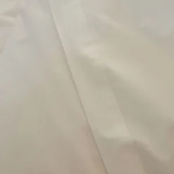 Linge de lit uni en percale de coton - blanc