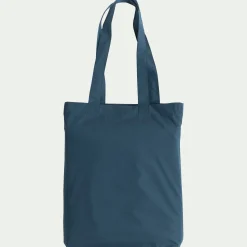 Linge de lit uni en percale de coton - bleu figuerolles