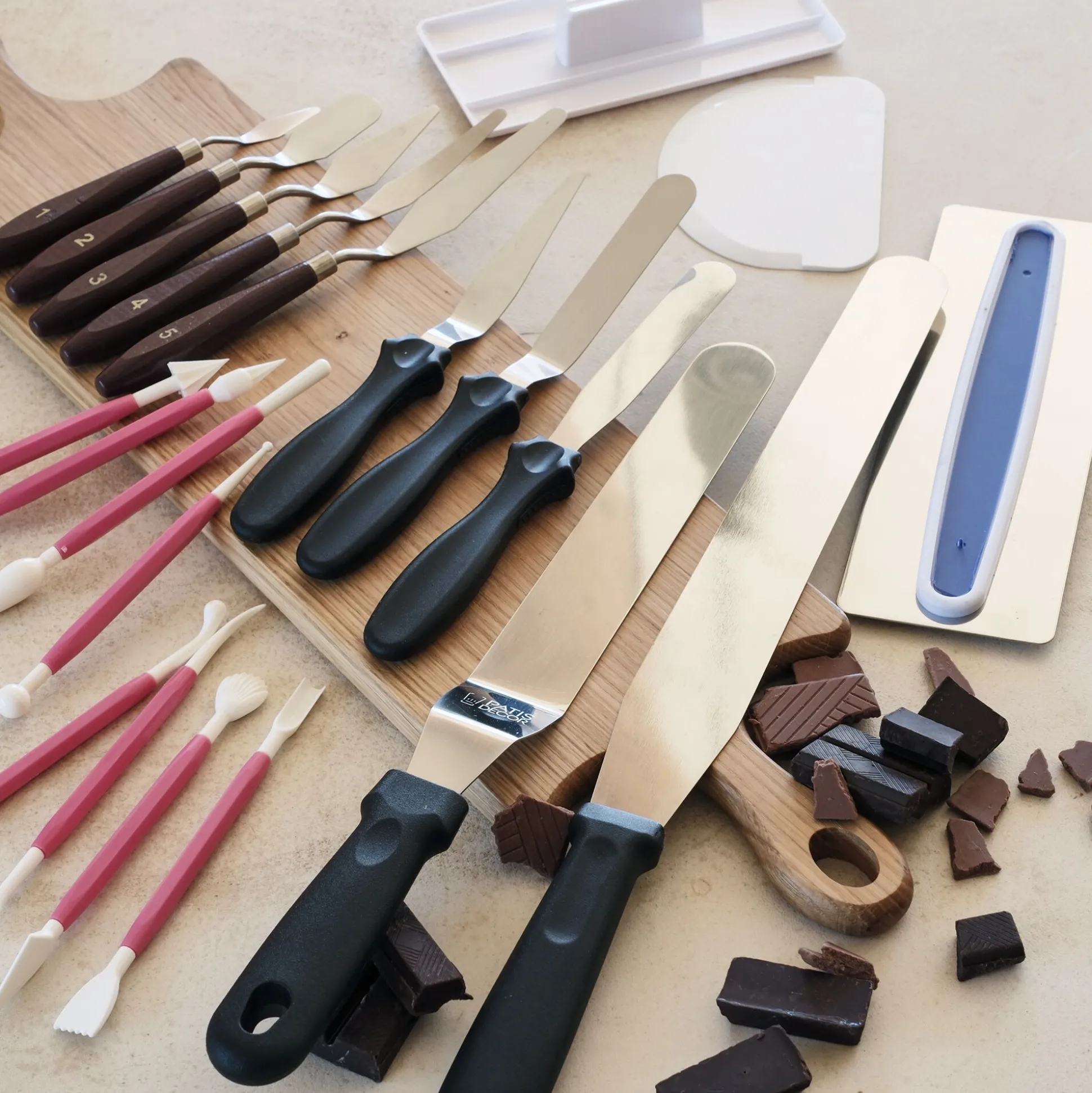 Lisseur à pâte à sucre - blanc