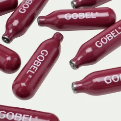 Lot de 10 cartouches de gaz pour siphon - rouge