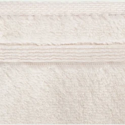 Lot de 2 gants de toilette bouclette en coton - blanc ventoux