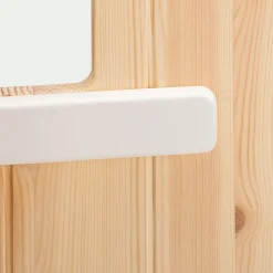 Lot de 2 panneaux pour lit cabane 75x91,5cm - bois clair