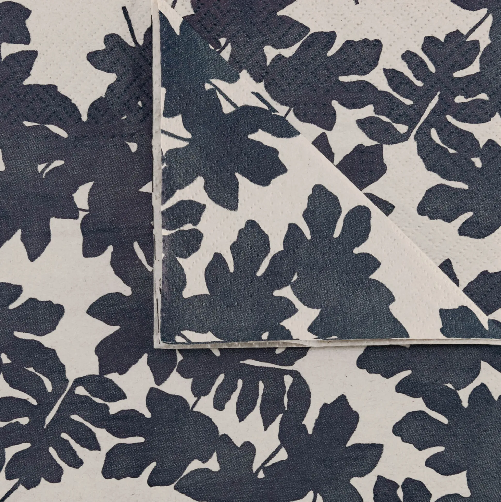 Lot de 20 serviettes en papier motif figuier 33x33cm - beige alpilles