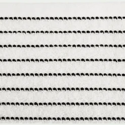 Lot de 2 serviettes invité en coton - blanc ventoux 30x50cm